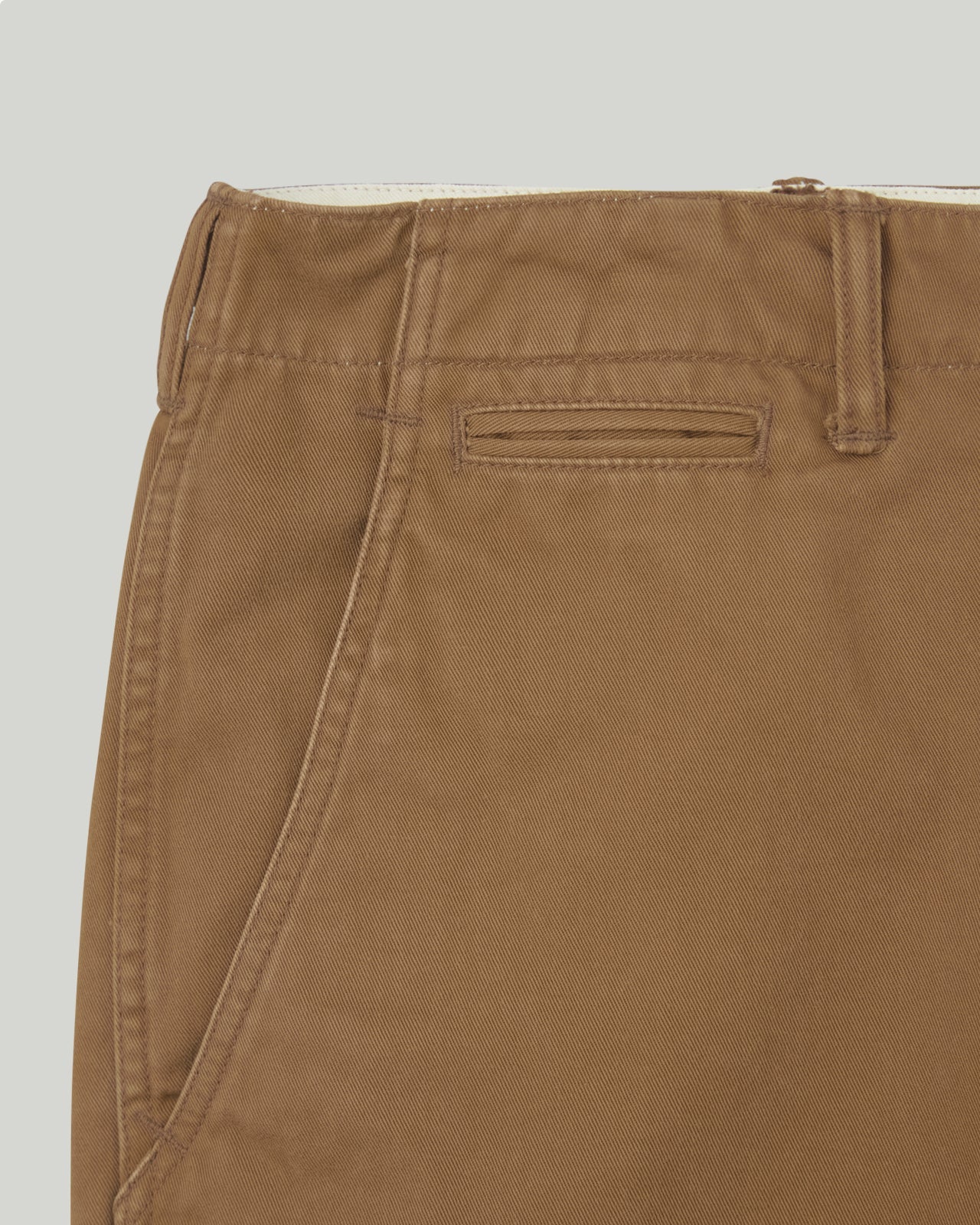 Khakis - Washed Chino Pant (Brown) product image 3 | TRAB K-Fashion Australia