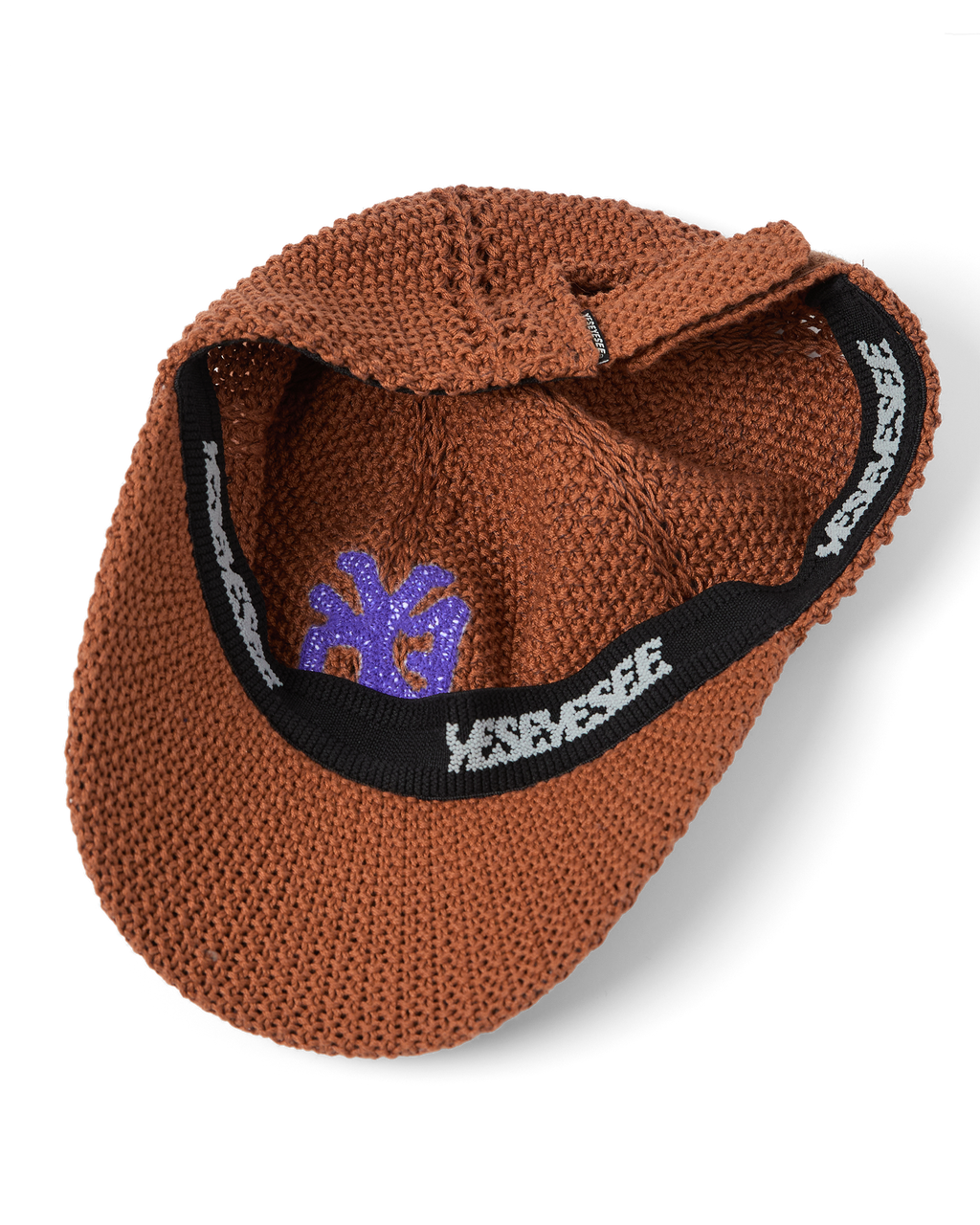 yeseyesee - Knit Baseball Cap (Brown) product image 4 | TRAB K-Fashion Australia