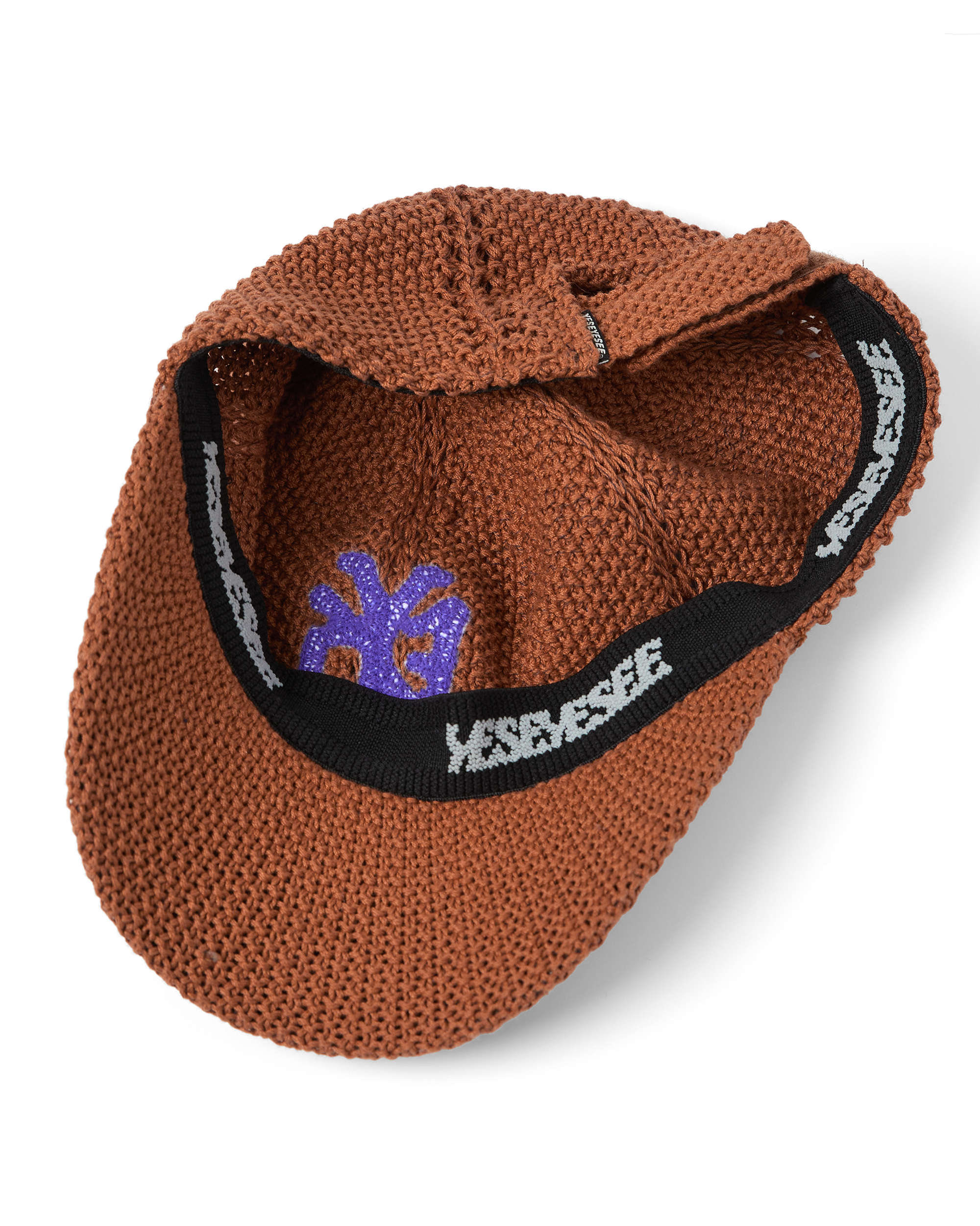 yeseyesee - Knit Baseball Cap (Brown) product image 4 | TRAB K-Fashion Australia