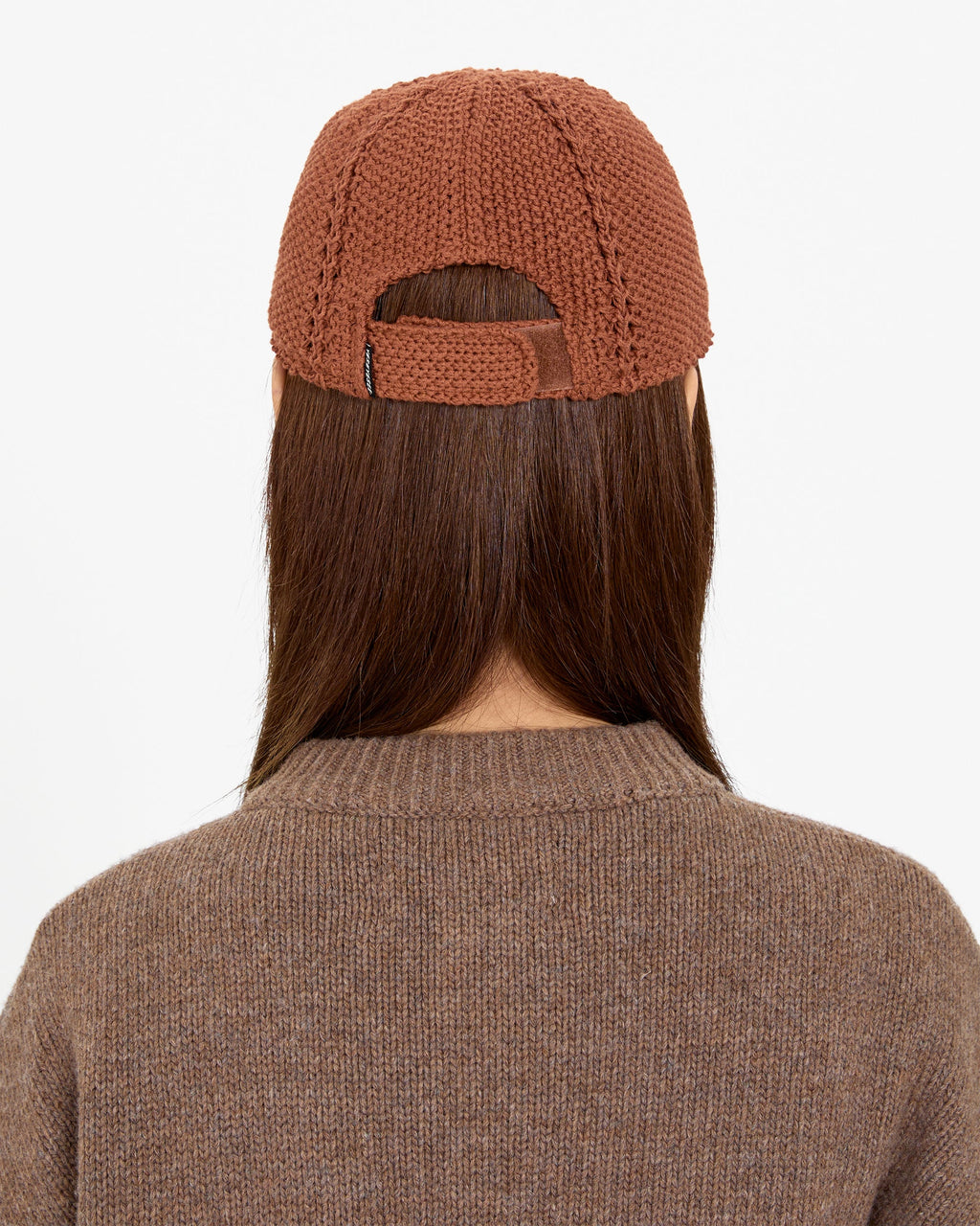 yeseyesee - Knit Baseball Cap (Brown) product image 8 | TRAB K-Fashion Australia