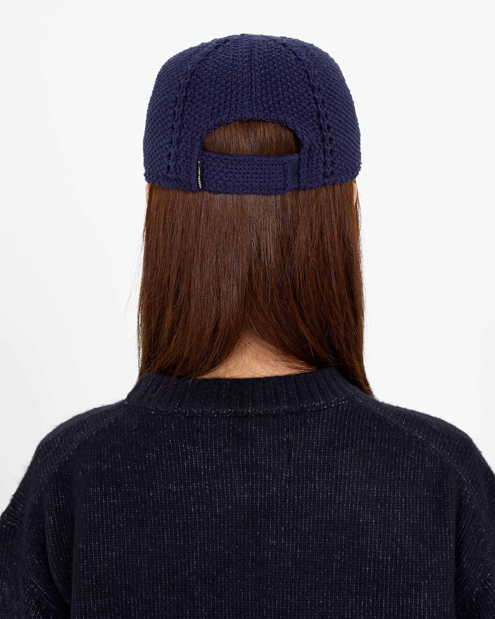 yeseyesee - Knit Baseball Cap (Navy) product image 8 | TRAB K-Fashion Australia