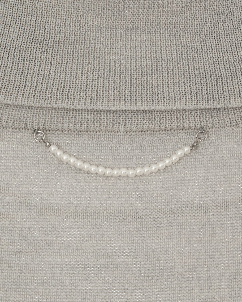 Kimhe Kim - Turtle Neck Sweater (Light Melange Grey) product image 8 | TRAB K-Fashion Australia