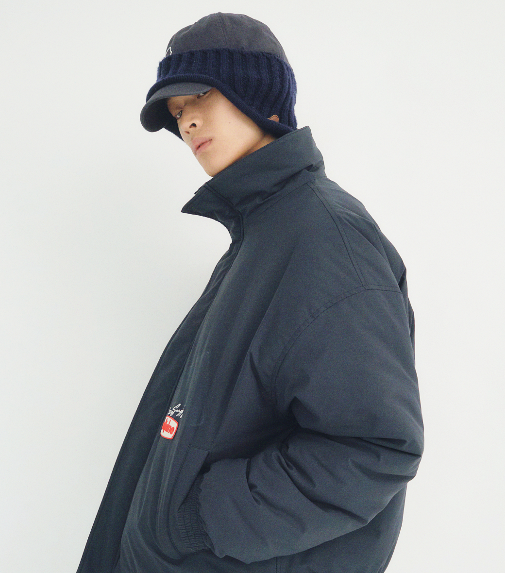 Llege - Earmuff Knit Headband (Dark Navy) product image 5 | TRAB K-Fashion Australia
