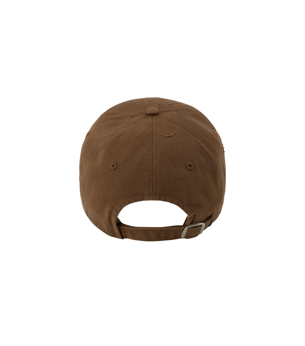 Llege - Cube Logo Destroyed Ball Cap (Brown) product image 4 | TRAB K-Fashion Australia