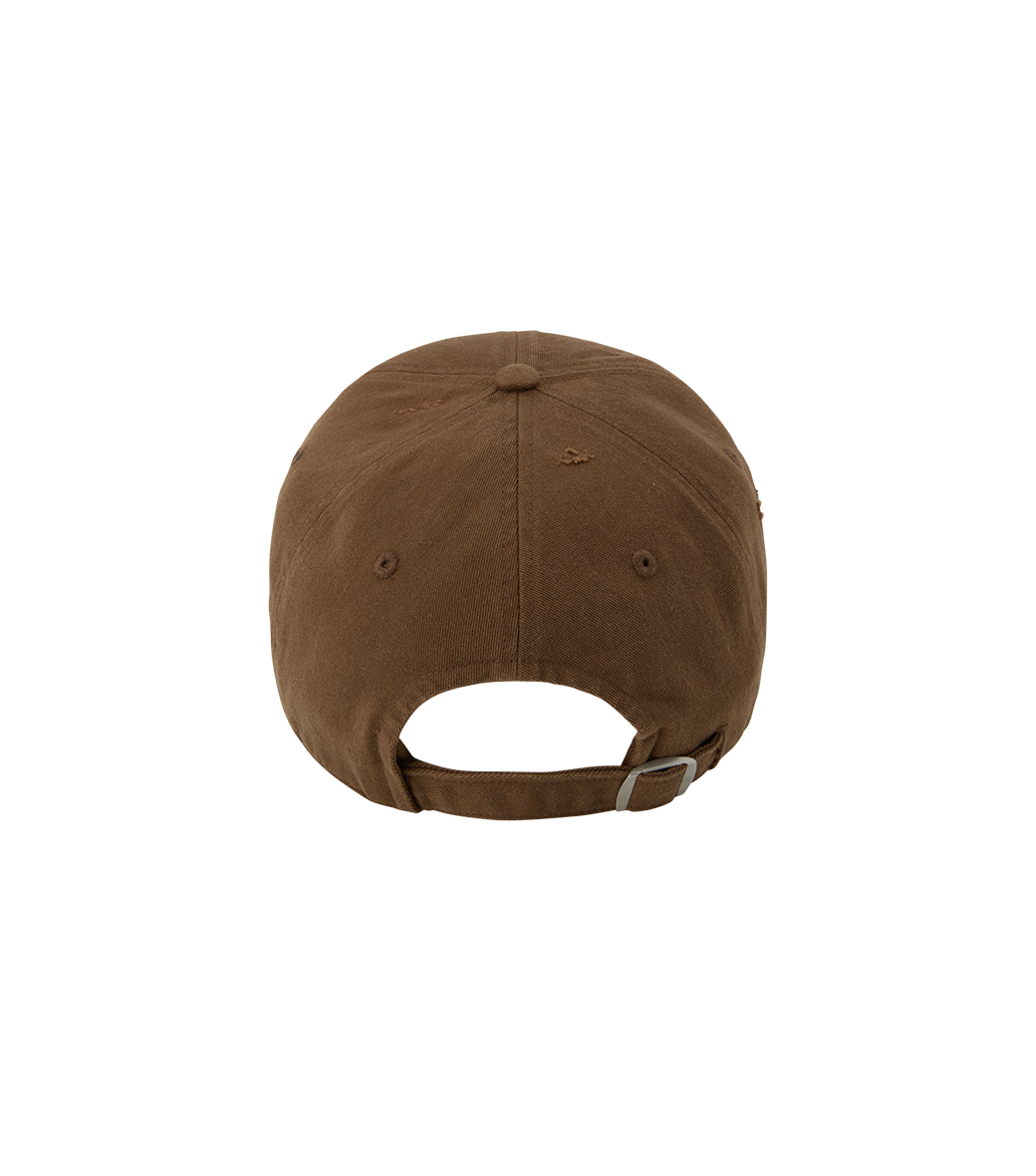 Llege - Cube Logo Destroyed Ball Cap (Brown) product image 4 | TRAB K-Fashion Australia