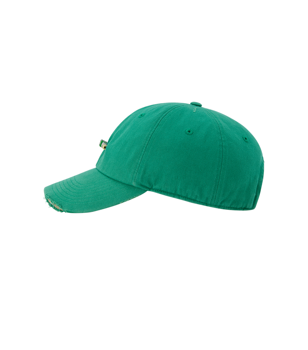 Llege - Cube Logo Destroyed Ball Cap (Green) product image 3 | TRAB K-Fashion Australia