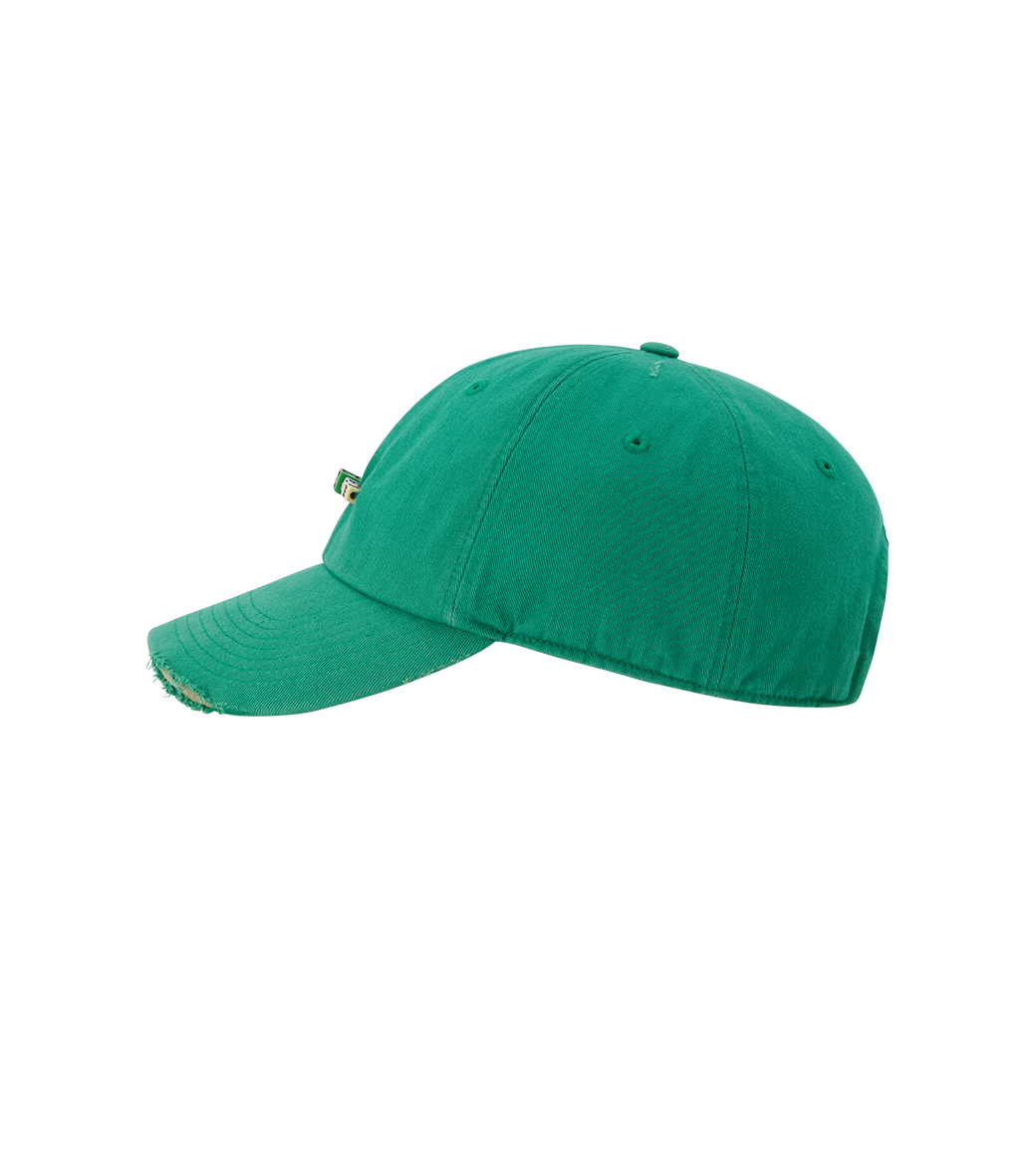 Llege - Cube Logo Destroyed Ball Cap (Green) product image 3 | TRAB K-Fashion Australia