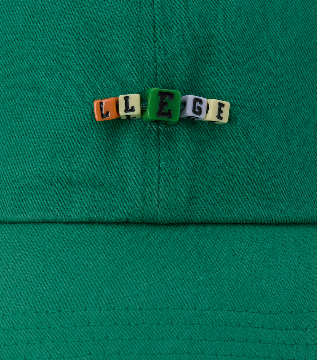 Llege - Cube Logo Destroyed Ball Cap (Green) product image 5 | TRAB K-Fashion Australia