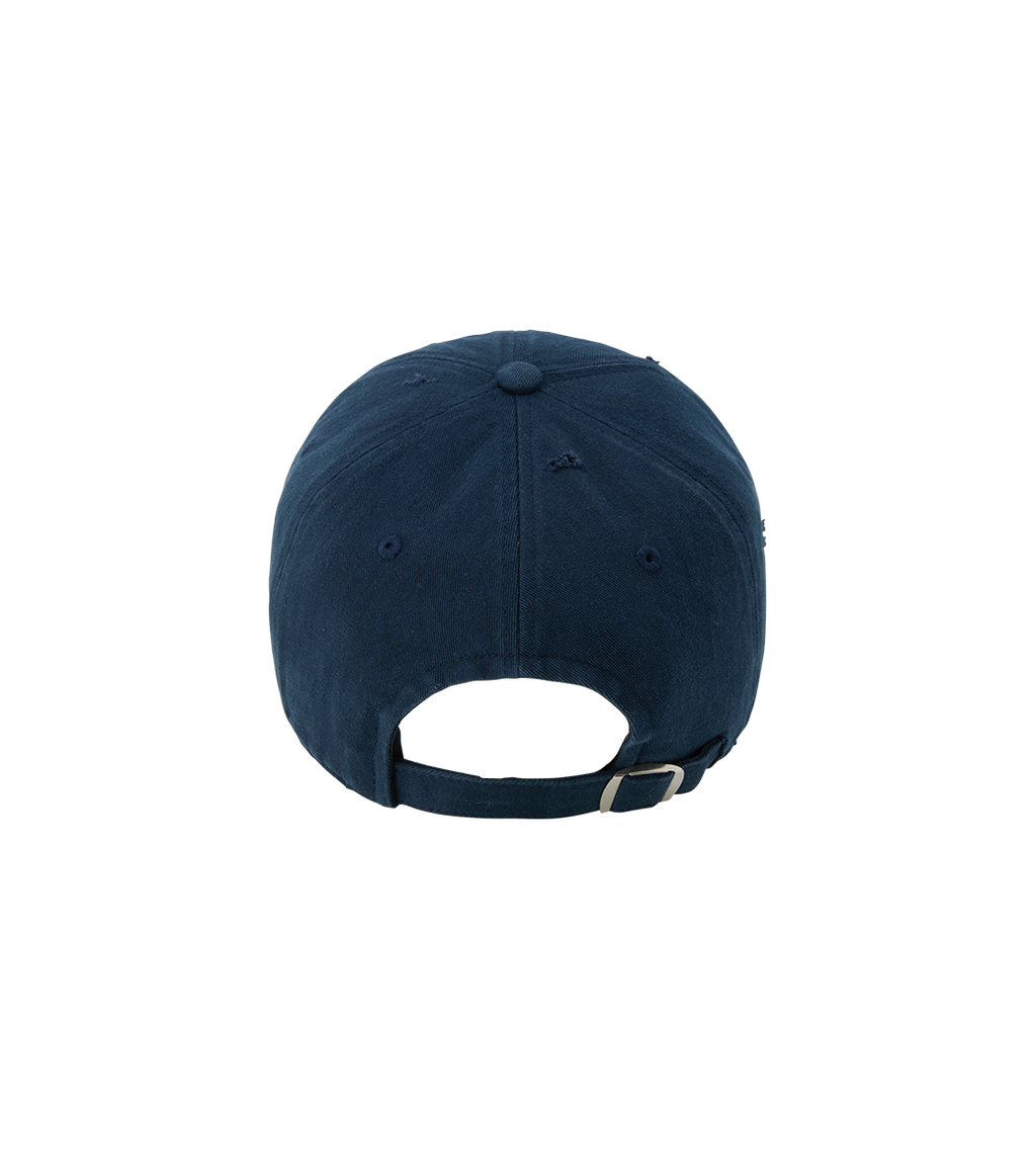 Llege - Cube Logo Destroyed Ball Cap (Navy) product image 4 | TRAB K-Fashion Australia
