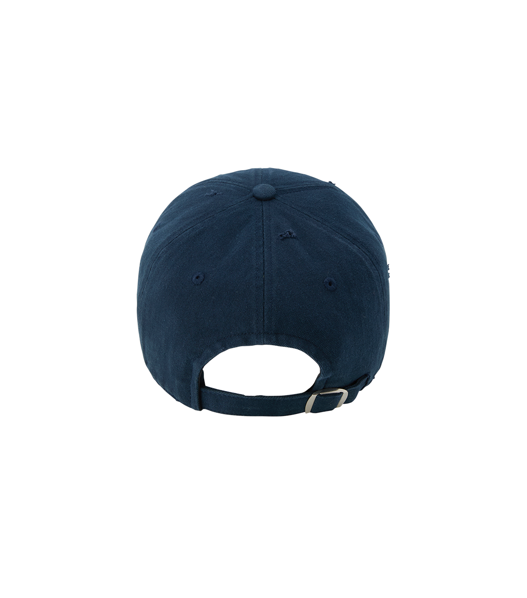 Llege - Cube Logo Destroyed Ball Cap (Navy) product image 4 | TRAB K-Fashion Australia