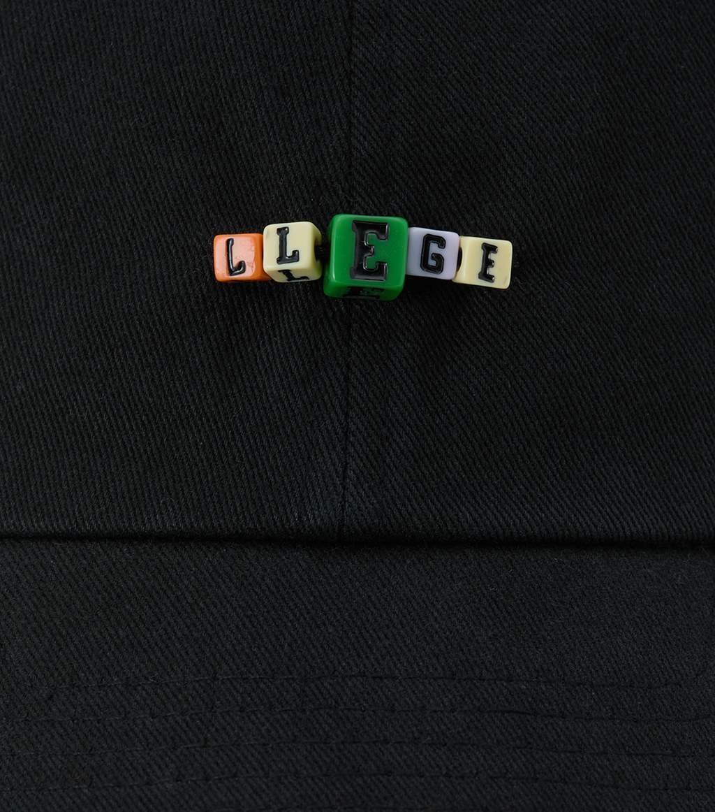 Llege - Cube Logo Destroyed Ball Cap (Black) product image 5 | TRAB K-Fashion Australia
