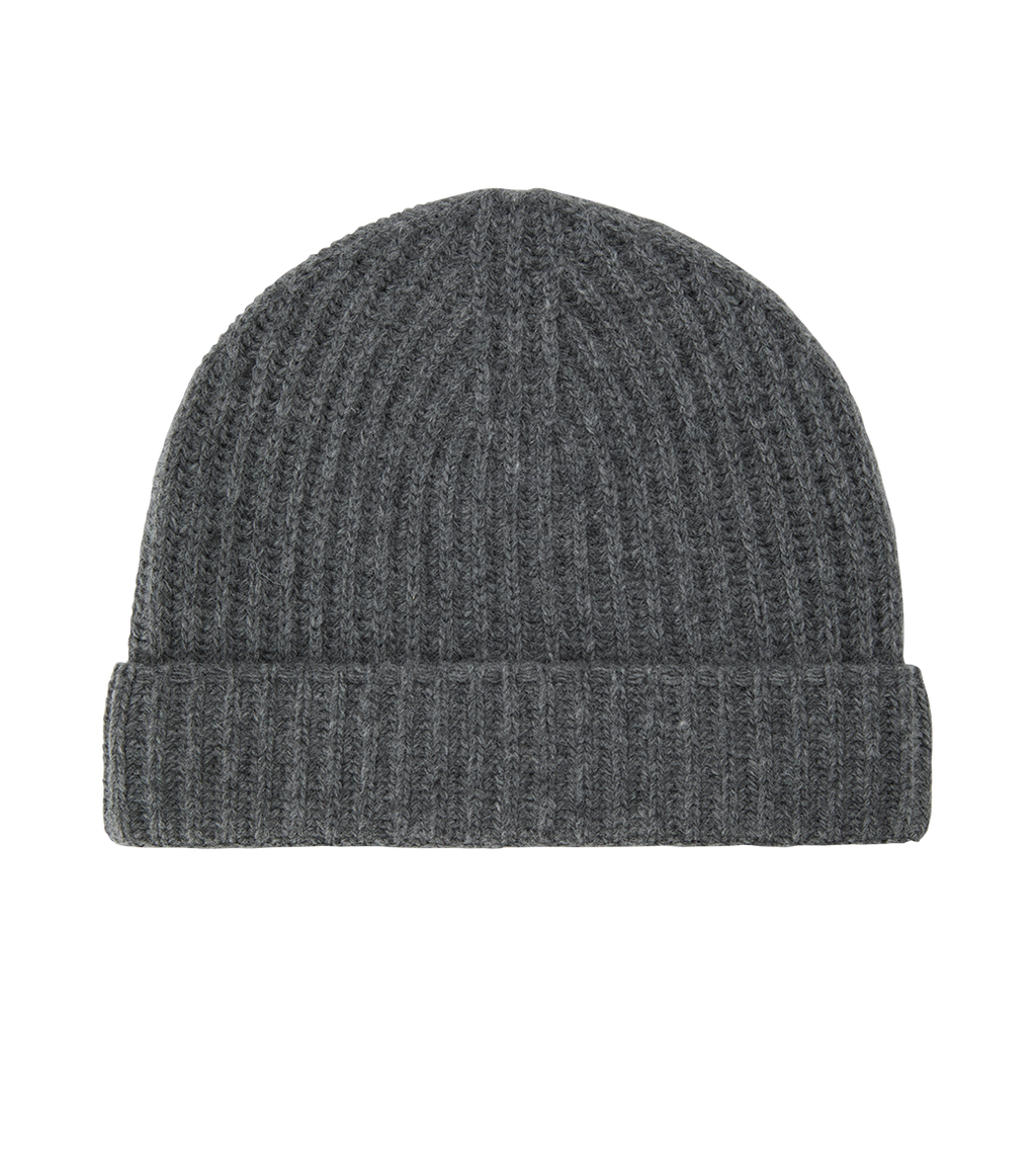 Llege - Jubangwol Rib Beanie (Grey) product image 2 | TRAB K-Fashion Australia
