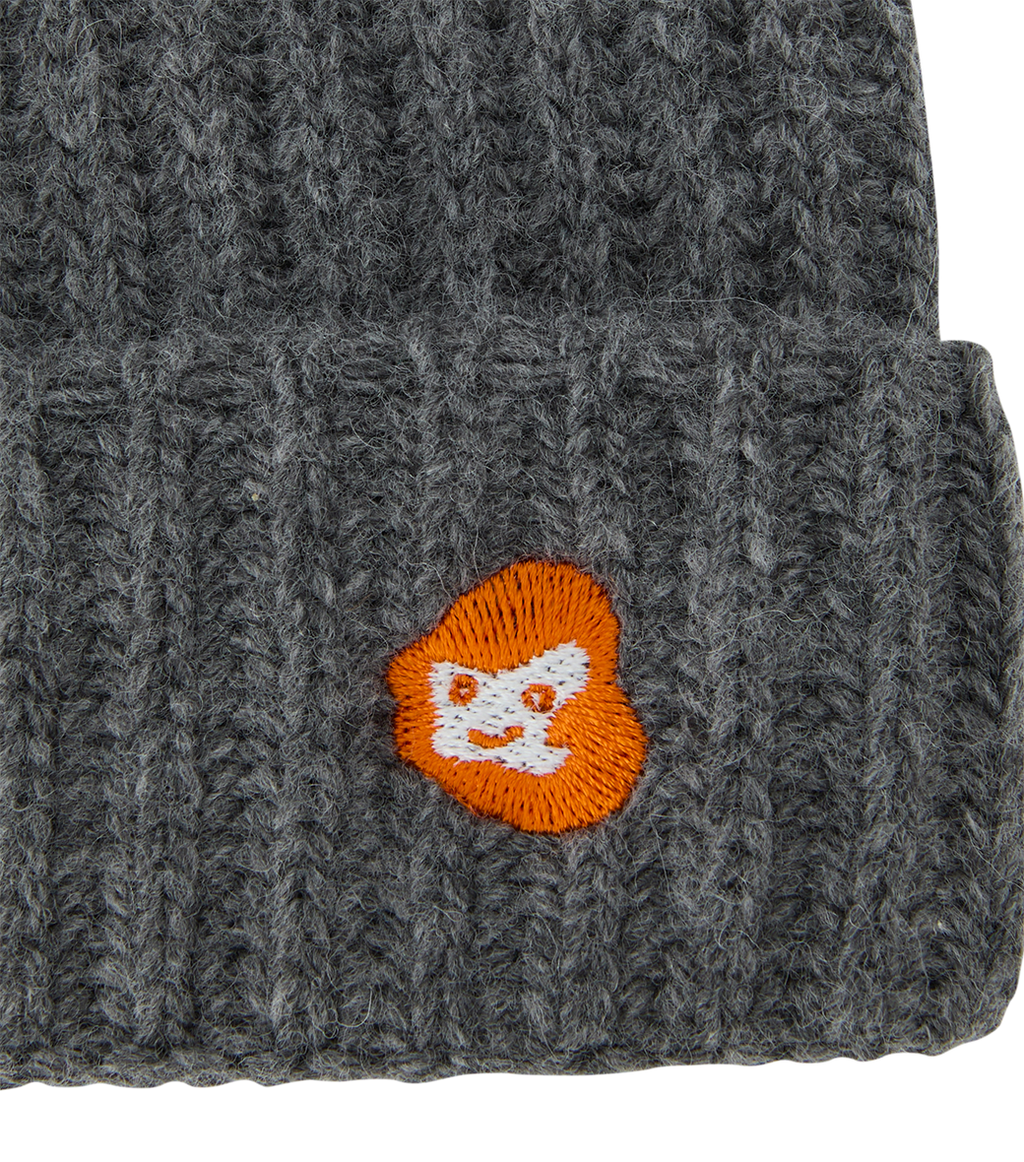 Llege - Jubangwol Rib Beanie (Grey) product image 3 | TRAB K-Fashion Australia