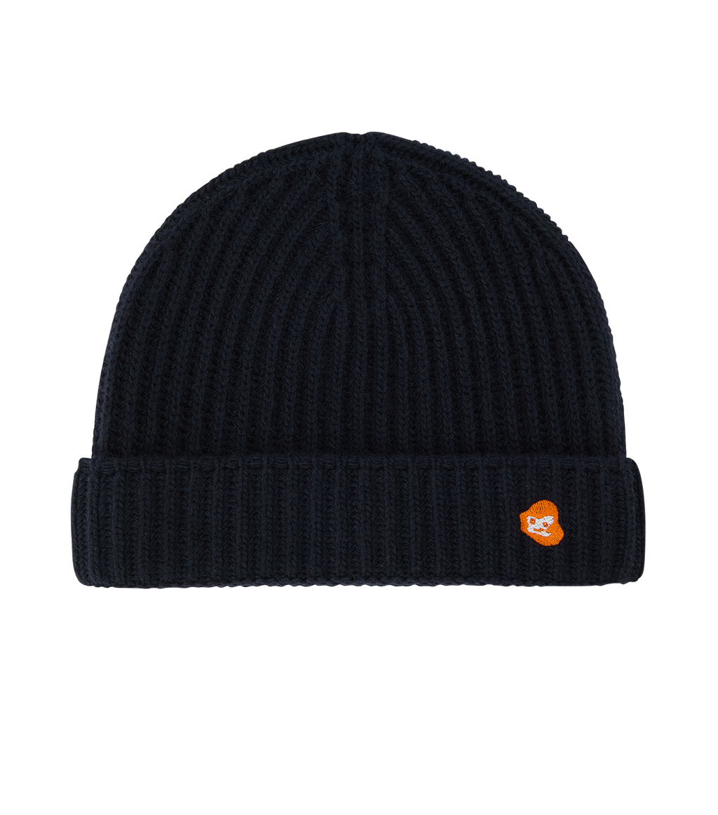 Llege - Jubangwol Rib Beanie (Navy) product image 1 | TRAB K-Fashion Australia