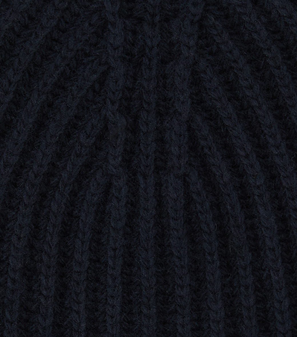 Llege - Jubangwol Rib Beanie (Navy) product image 3 | TRAB K-Fashion Australia