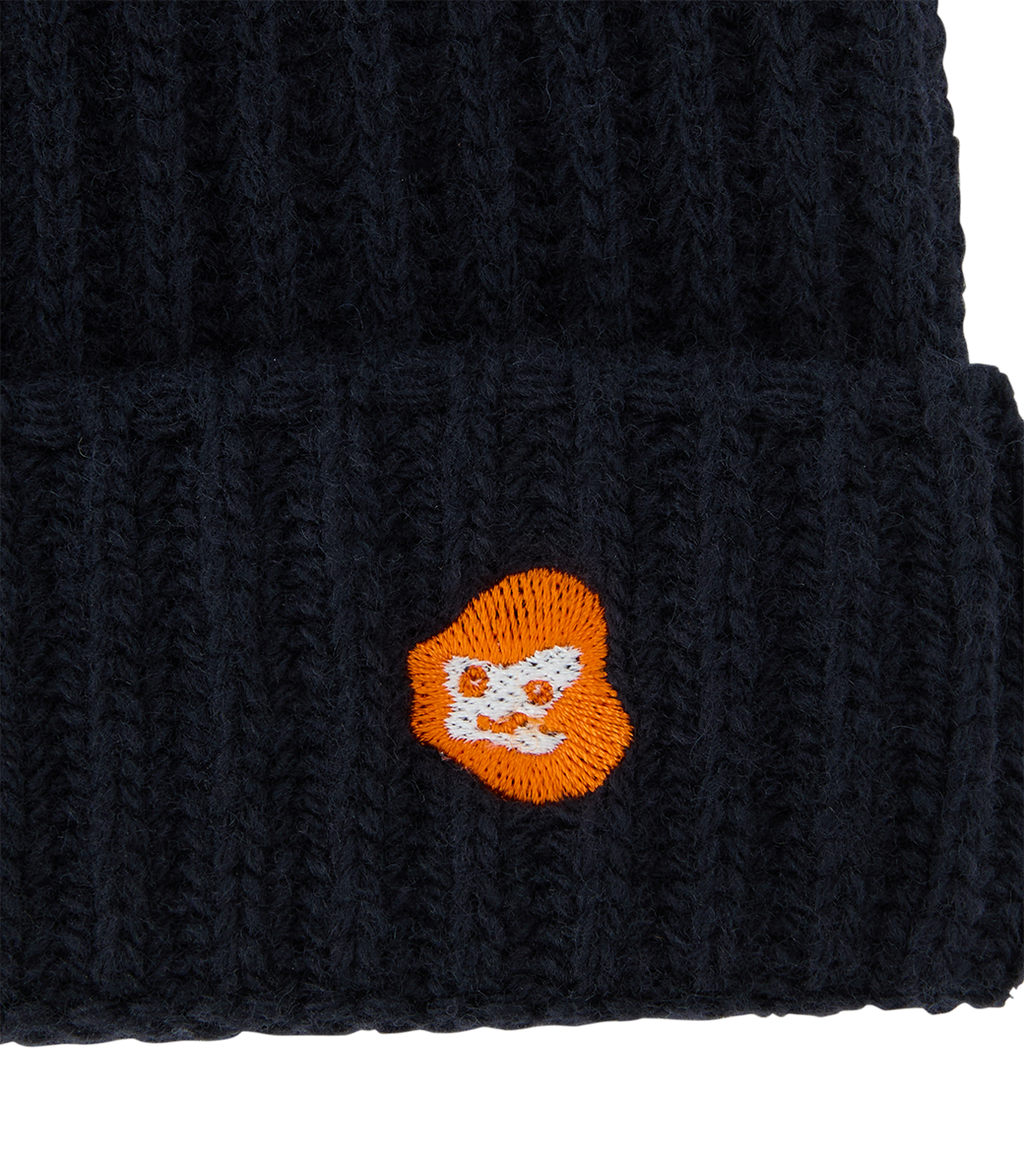 Llege - Jubangwol Rib Beanie (Navy) product image 2 | TRAB K-Fashion Australia