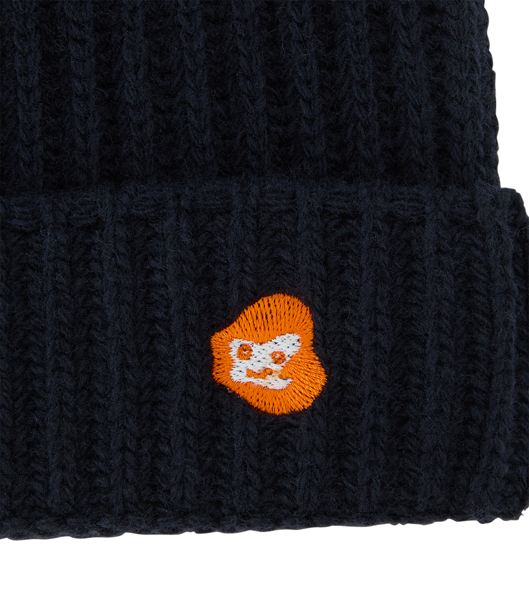 Llege - Jubangwol Rib Beanie (Navy) product image 2 | TRAB K-Fashion Australia