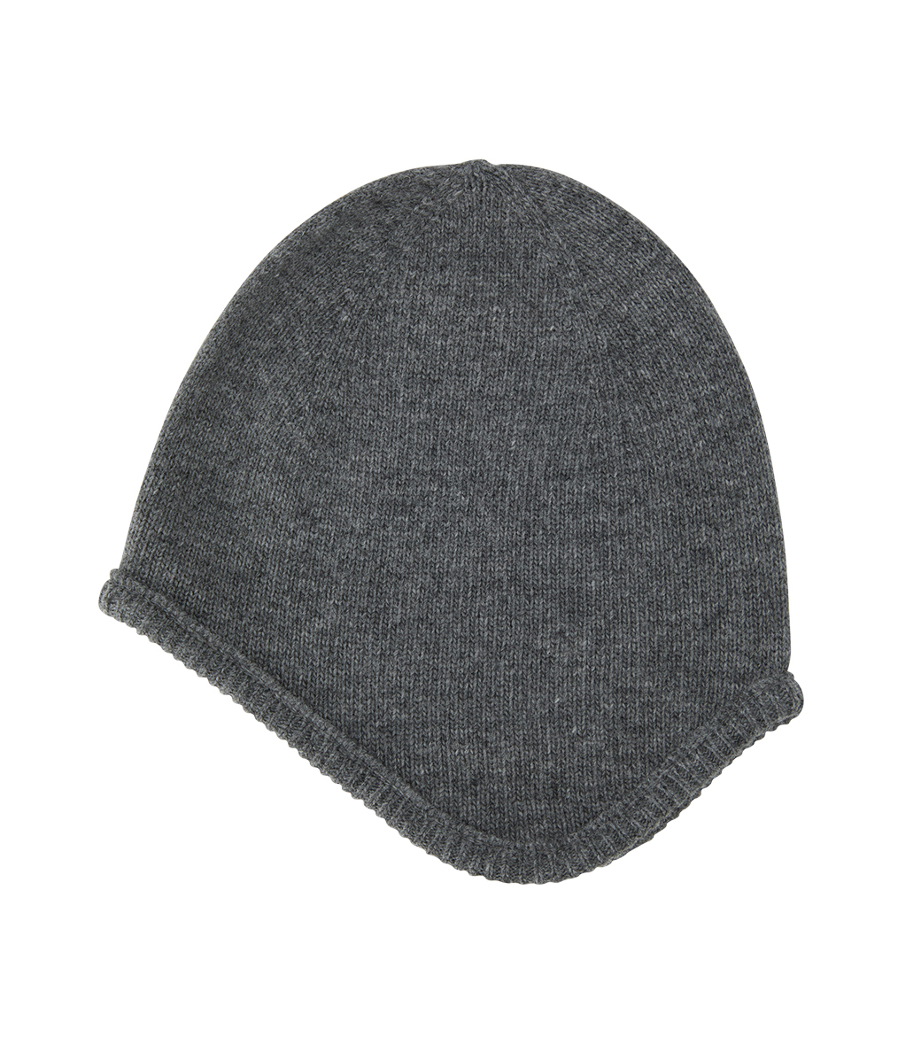 Llege - Arch Logo Earmuff Beanie (Grey) product image 1 | TRAB K-Fashion Australia