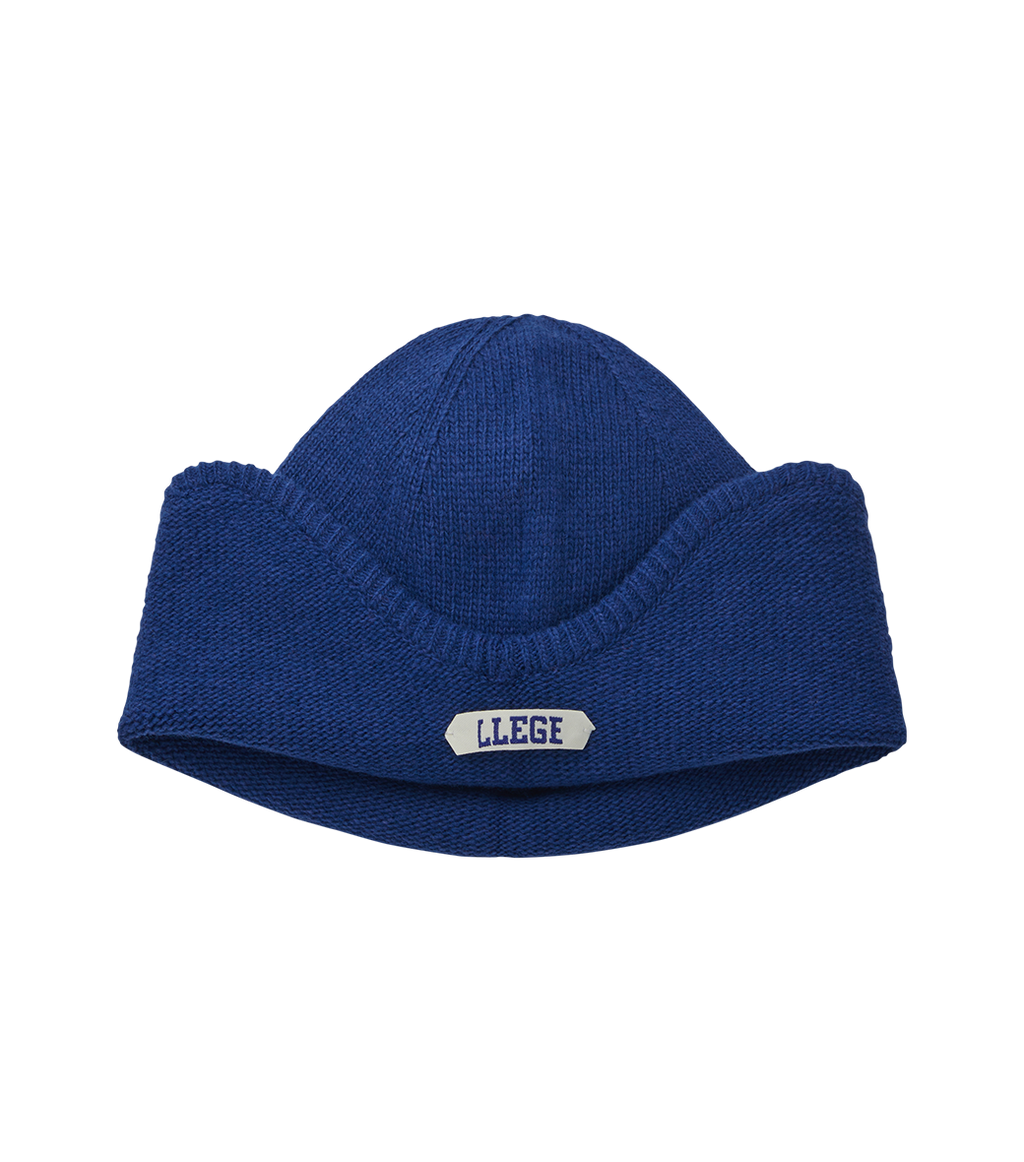 Llege - Arch Logo Earmuff Beanie (Blue) product image 4 | TRAB K-Fashion Australia