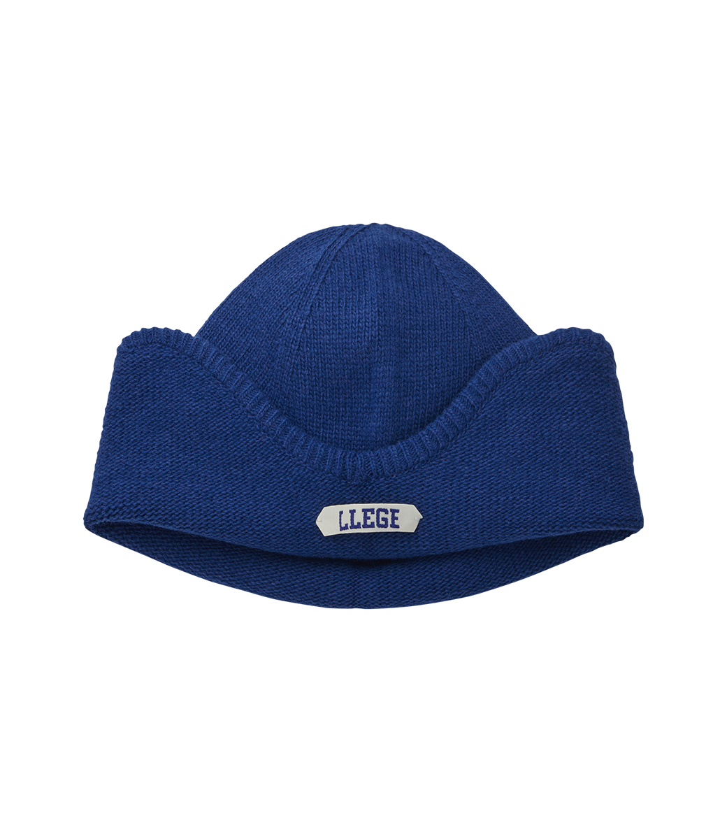 Llege - Arch Logo Earmuff Beanie (Blue) product image 4 | TRAB K-Fashion Australia
