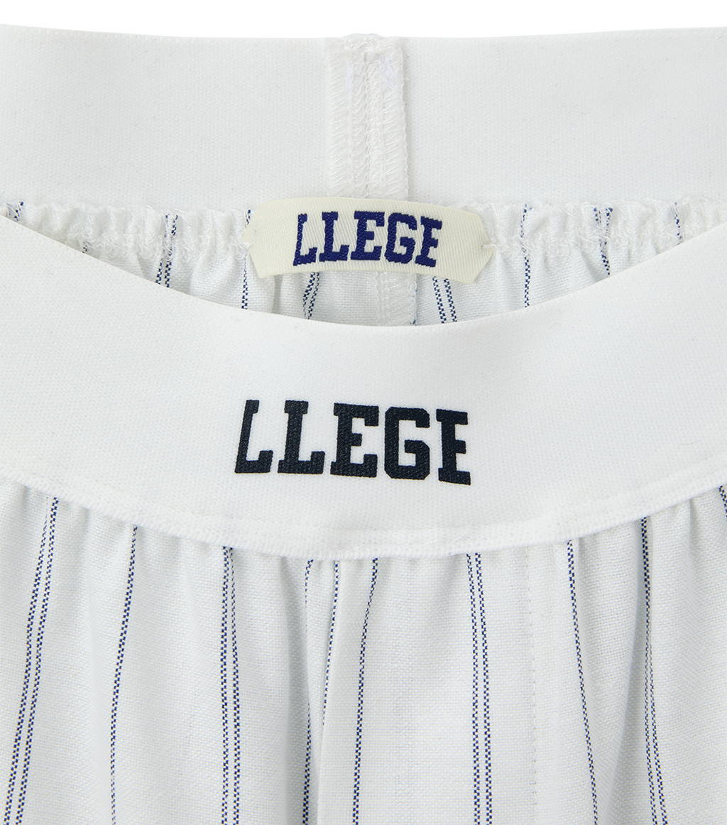Llege - Stripe Oxford Boxer Pants (Off White) product image 3 | TRAB K-Fashion Australia
