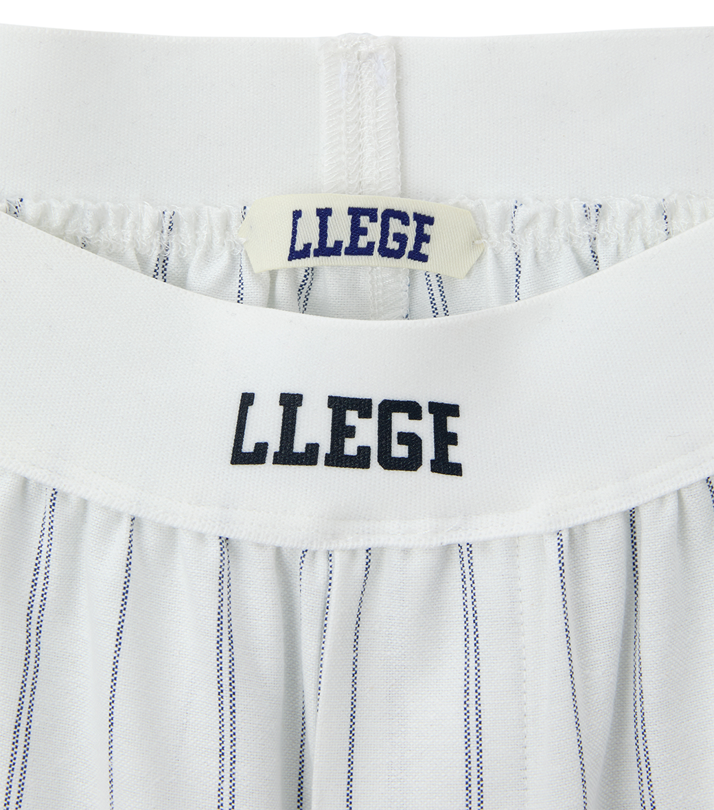 Llege - Stripe Oxford Boxer Pants (Off White) product image 3 | TRAB K-Fashion Australia