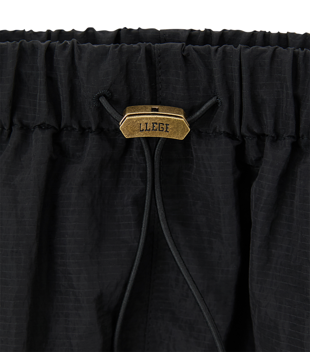 Llege - Jubangwol Nylon Banding Shorts (Black) product image 4 | TRAB K-Fashion Australia