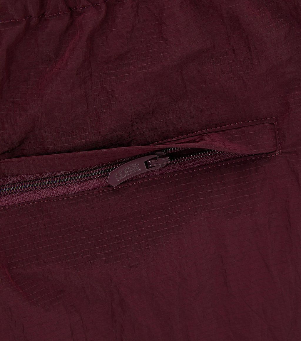 Llege - Jubangwol Nylon Banding Shorts (Burgundy) product image 5 | TRAB K-Fashion Australia