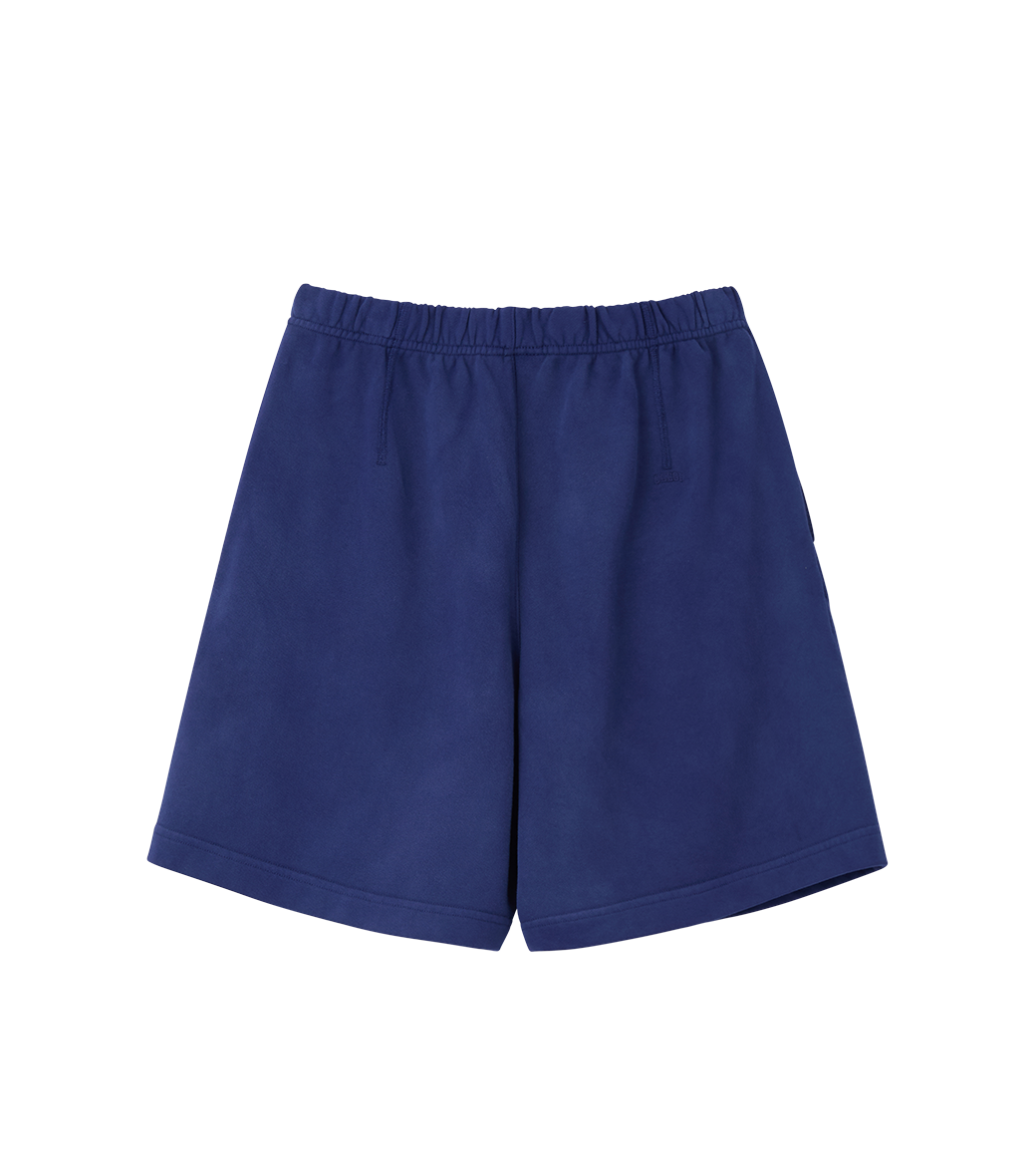 Llege - Garment Dyed Cube Logo Shorts (Navy) product image 2 | TRAB K-Fashion Australia