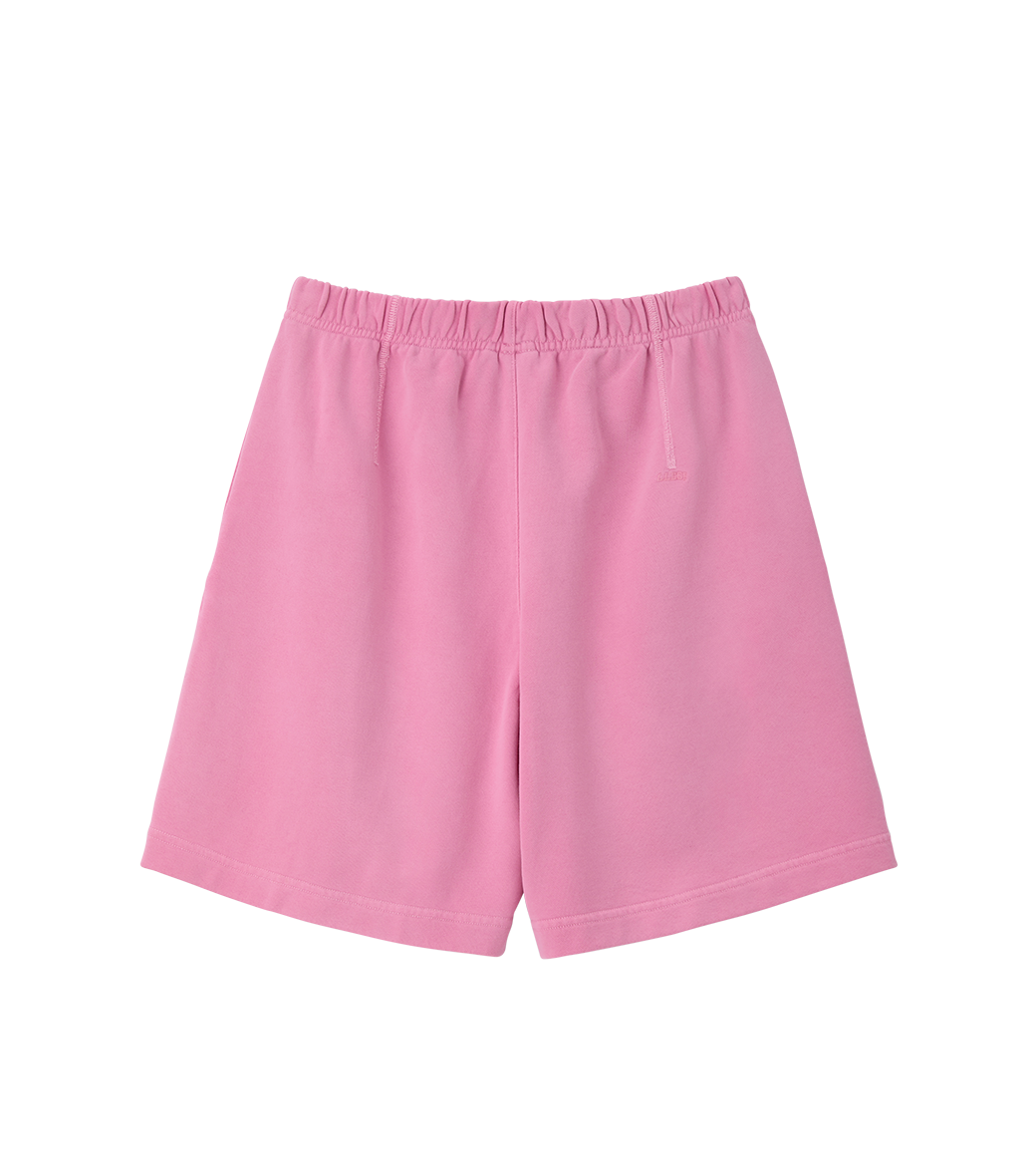 Llege - Garment Dyed Cube Logo Shorts (Pink) product image 2 | TRAB K-Fashion Australia