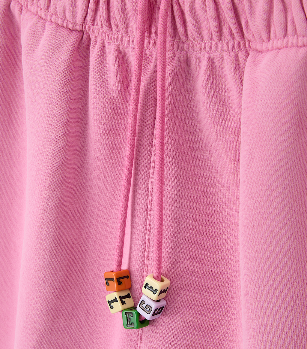 Llege - Garment Dyed Cube Logo Shorts (Pink) product image 3 | TRAB K-Fashion Australia