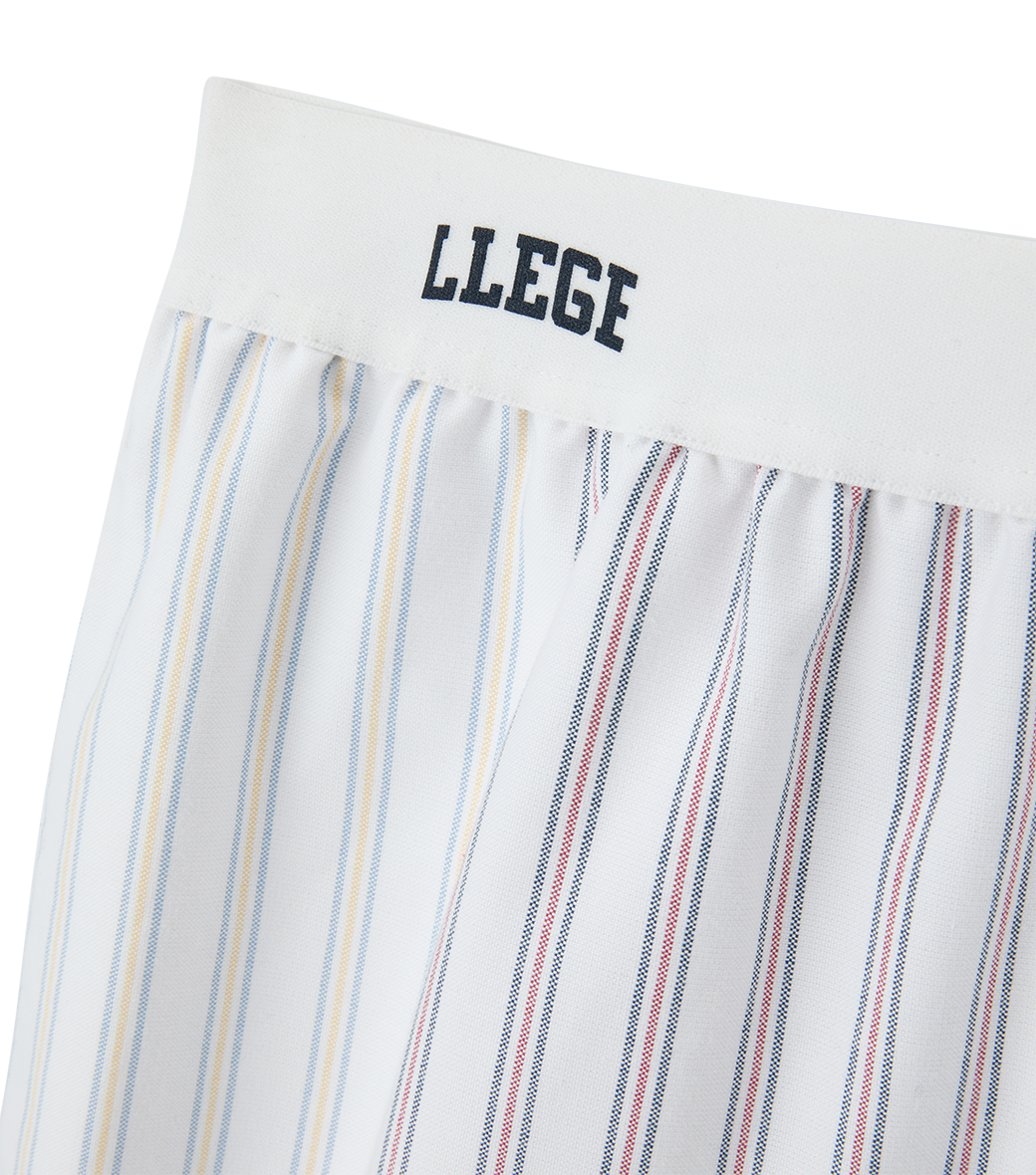 Llege - Multi Stripe Pajama Pants (Off White) product image 3 | TRAB K-Fashion Australia