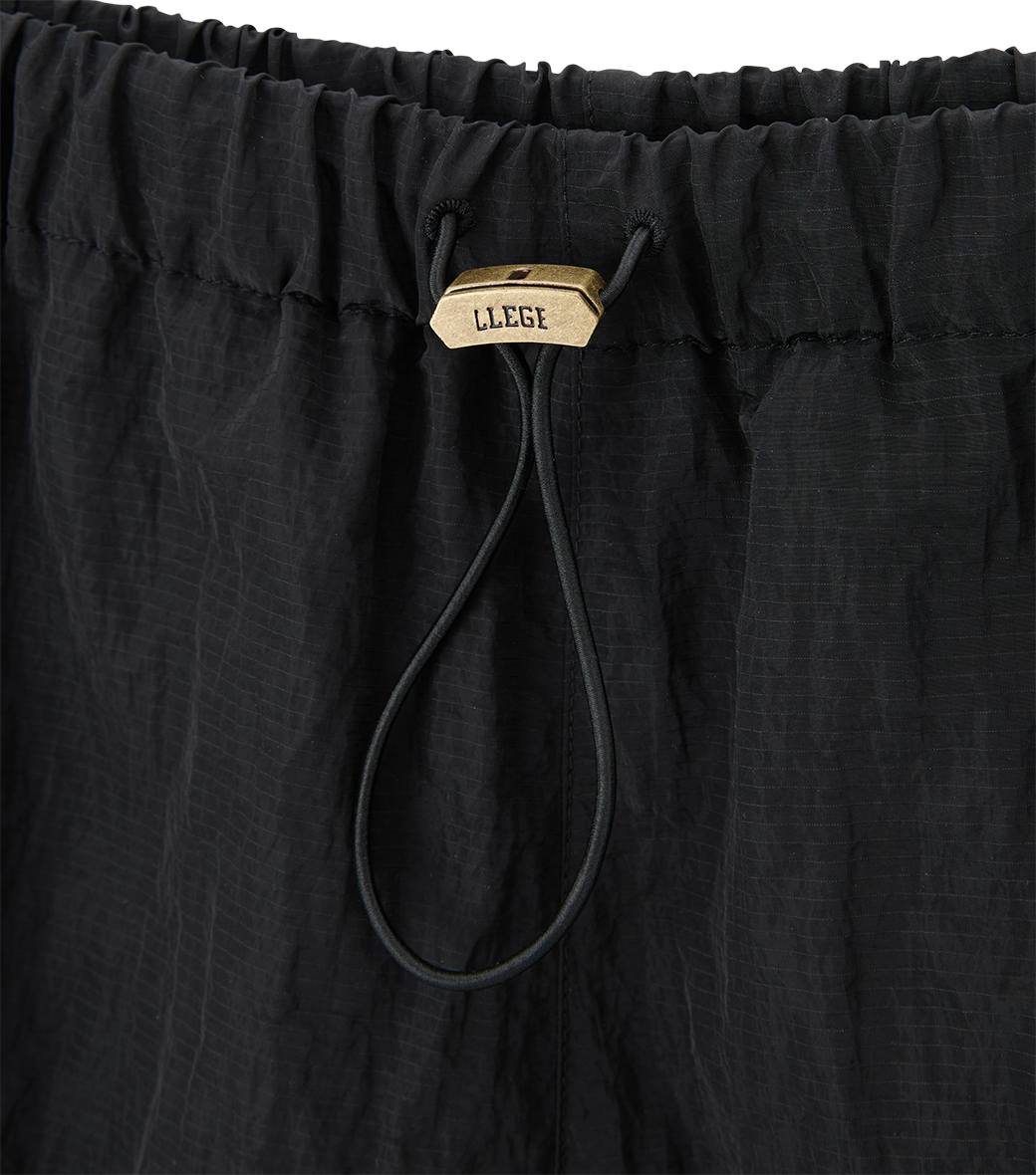 Llege - Jubangwol Nylon Banding Pants (Black) product image 4 | TRAB K-Fashion Australia