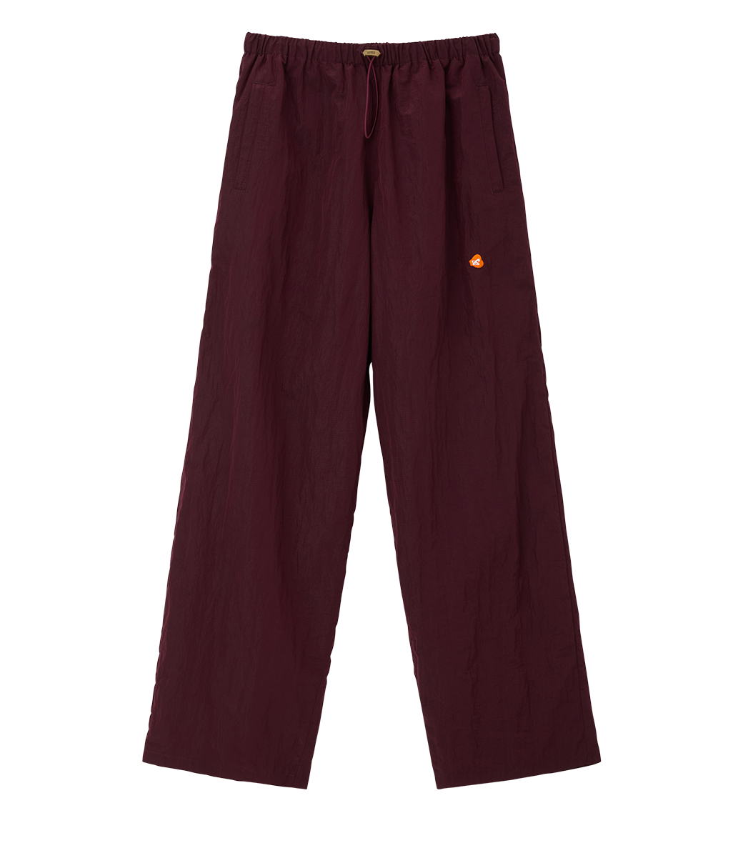Llege - Jubangwol Nylon Banding Pants (Burgundy) product image 1 | TRAB K-Fashion Australia