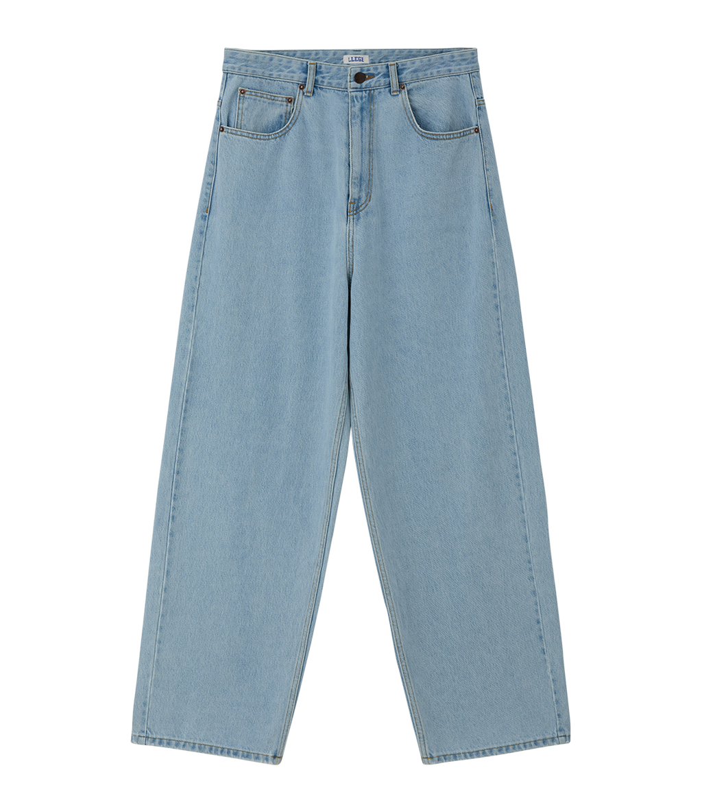 Llege - Classic Skater Denim (Light Blue) product image 1 | TRAB K-Fashion Australia