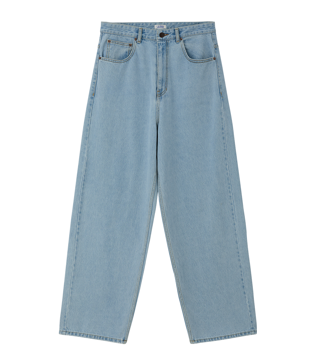 Llege - Classic Skater Denim (Light Blue) product image 1 | TRAB K-Fashion Australia