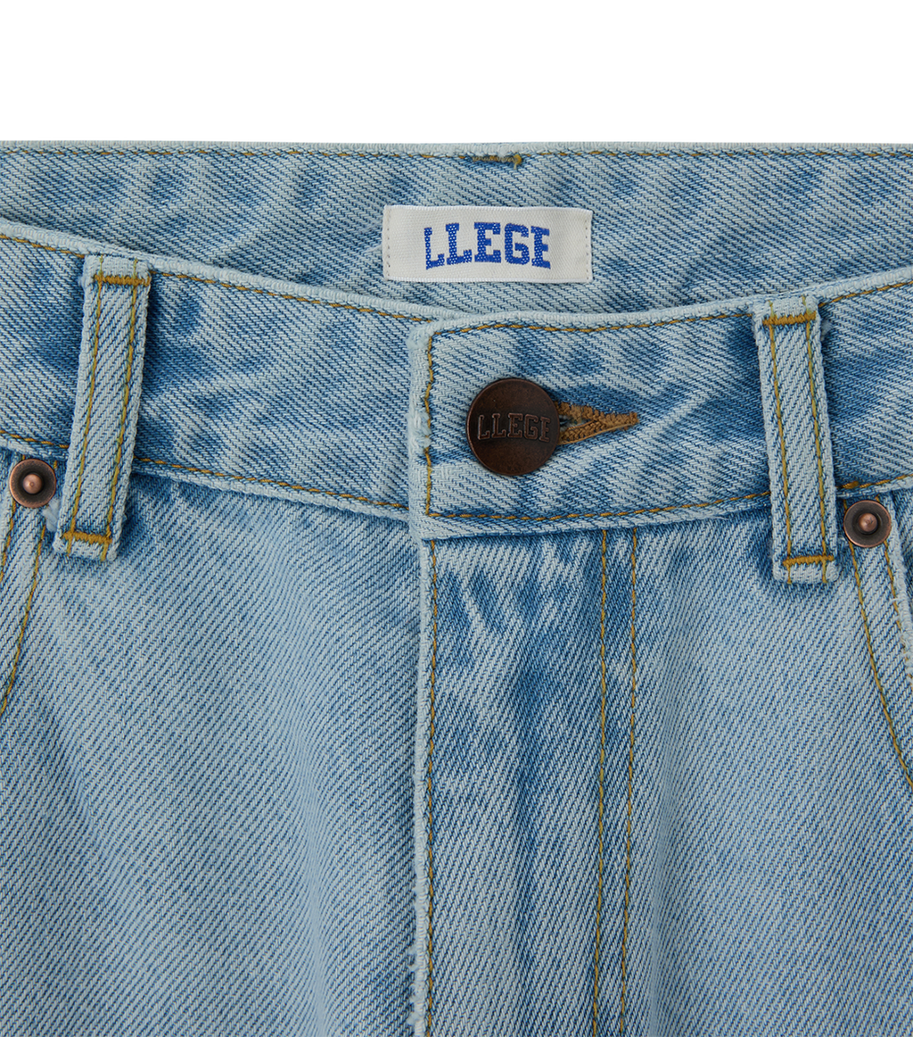 Llege - Classic Skater Denim (Light Blue) product image 4 | TRAB K-Fashion Australia