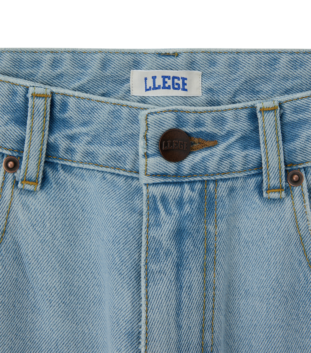 Llege - Classic Skater Denim (Light Blue) product image 4 | TRAB K-Fashion Australia