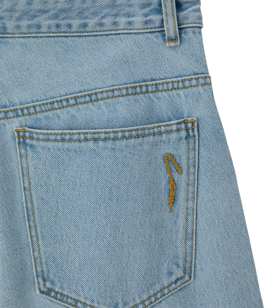 Llege - Classic Skater Denim (Light Blue) product image 3 | TRAB K-Fashion Australia