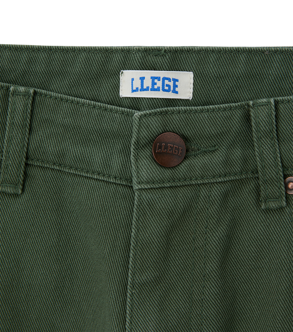 Llege - Classic Skater Denim (Green) product image 4 | TRAB K-Fashion Australia