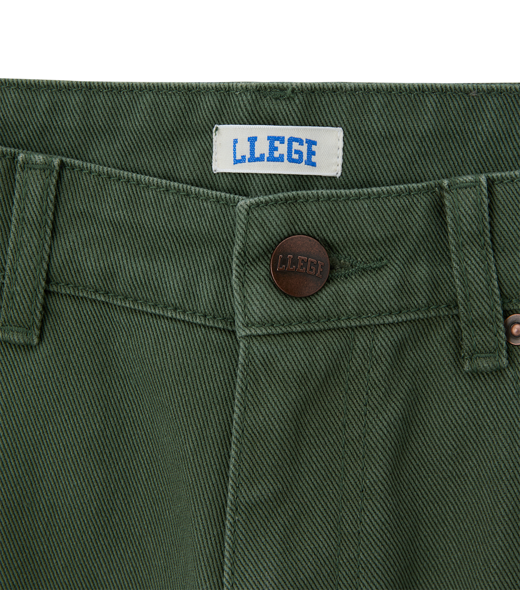 Llege - Classic Skater Denim (Green) product image 4 | TRAB K-Fashion Australia