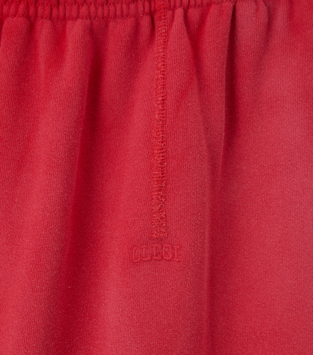 Llege - Garment Dyed Cube Logo Sweatpants (Red) product image 4 | TRAB K-Fashion Australia