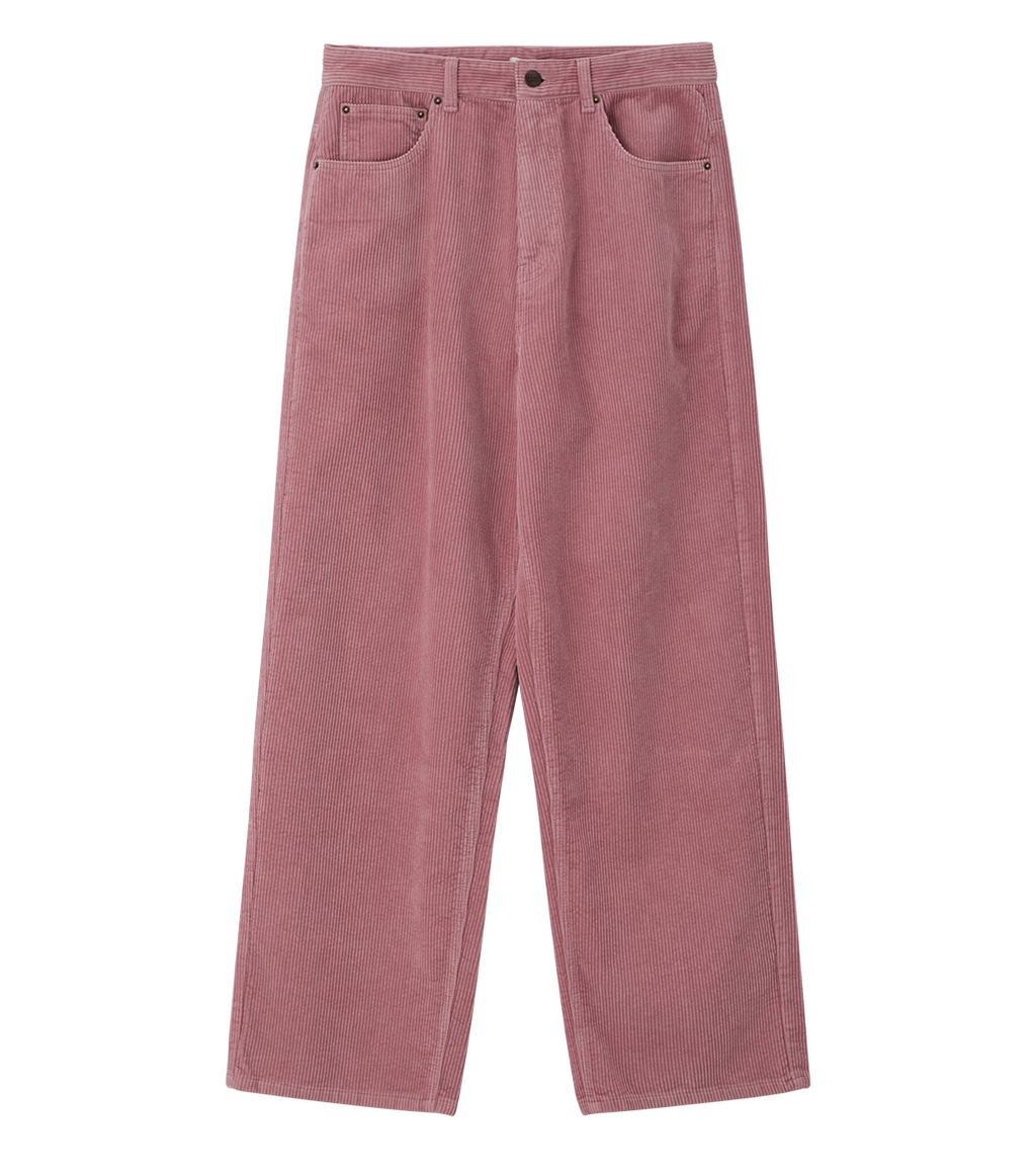 Llege - Llege Embroidery Corduroy Pants (Pink) product image 1 | TRAB K-Fashion Australia
