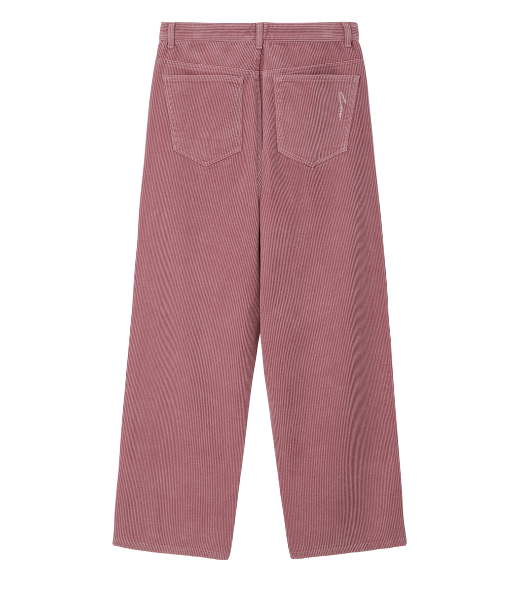 Llege - Llege Embroidery Corduroy Pants (Pink) product image 2 | TRAB K-Fashion Australia