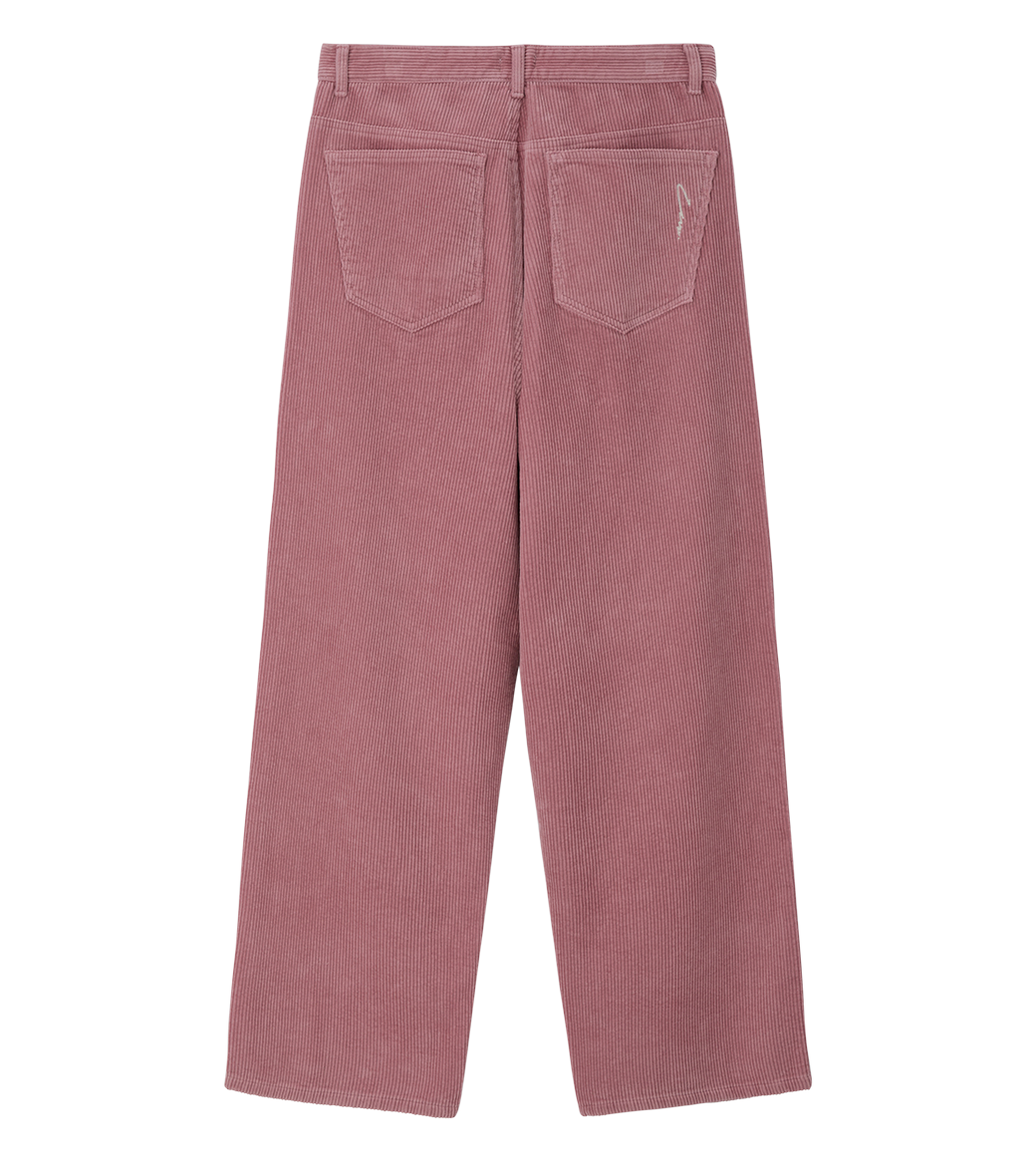 Llege - Llege Embroidery Corduroy Pants (Pink) product image 2 | TRAB K-Fashion Australia