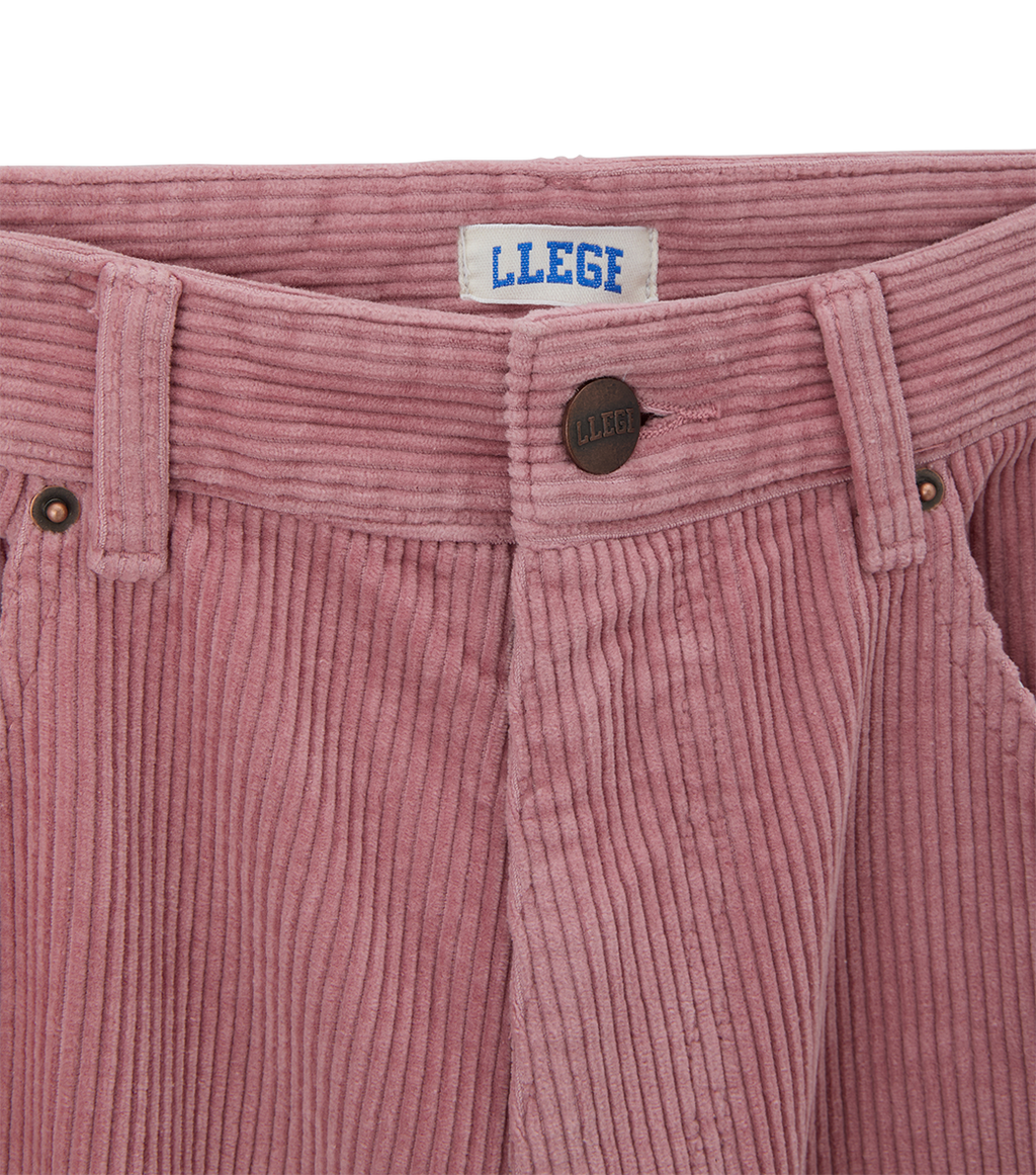 Llege - Llege Embroidery Corduroy Pants (Pink) product image 4 | TRAB K-Fashion Australia