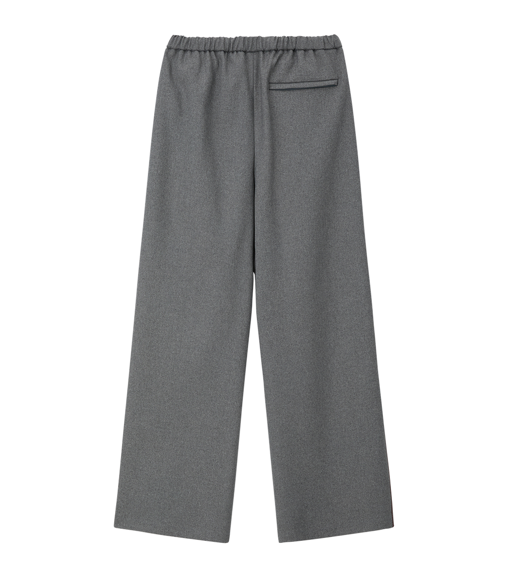 Llege - Embroidery Logo Track Pants (Grey) product image 2 | TRAB K-Fashion Australia
