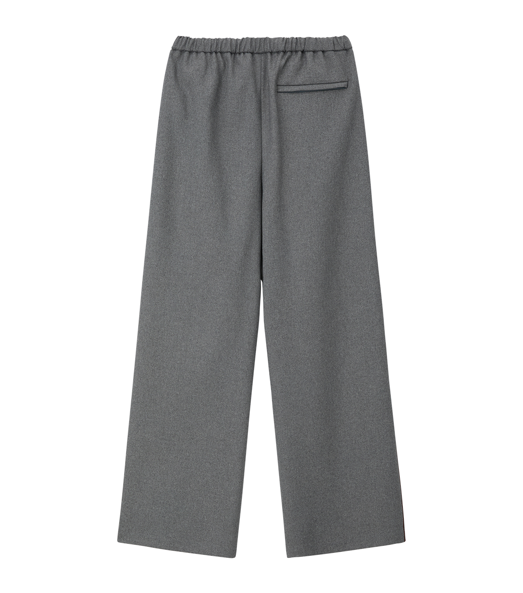 Llege - Embroidery Logo Track Pants (Grey) product image 2 | TRAB K-Fashion Australia