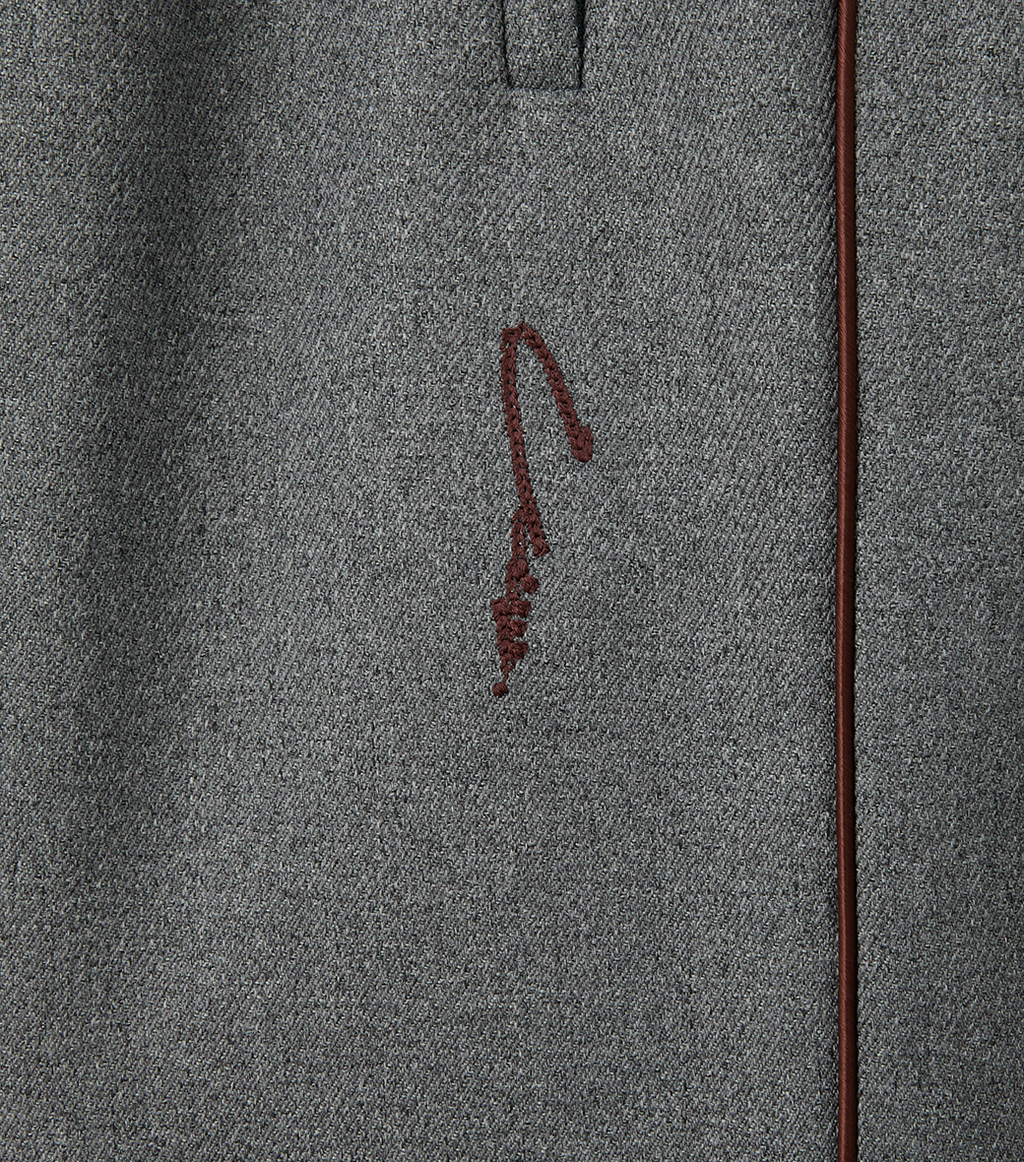Llege - Embroidery Logo Track Pants (Grey) product image 3 | TRAB K-Fashion Australia