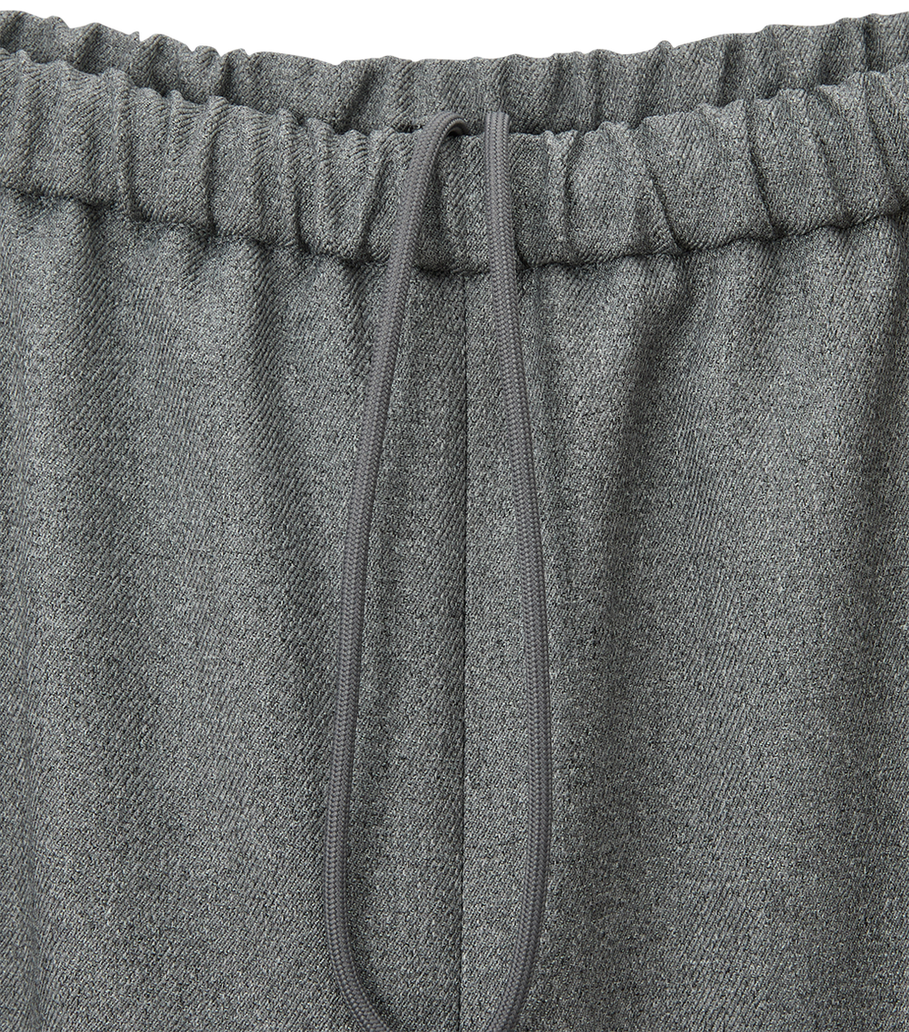 Llege - Embroidery Logo Track Pants (Grey) product image 5 | TRAB K-Fashion Australia